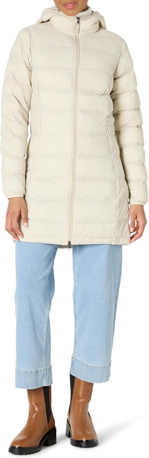 Women Lightweight Water-Resistant Packable Hooded Puffer Coat (Available in Plus Size)